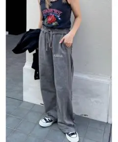 jumelleジュメロ ダメージスウェットパンツ グレー S