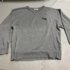 よ*ん様 RODEO CROWNS グレー Vネック トレーナー