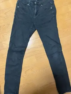 GU スキニー　ブラック