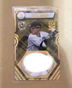 阪神 オンサイトカード SSR 木浪 直筆サイン ファーストナンバー 阪神 オンサイトカード SSR 木浪 直筆サイン ファーストナンバー