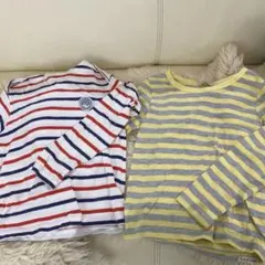 eastboy コンビミニ 長袖カットソー 120 130 2枚セット