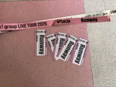 【最終値下げ】Aぇ! group Runway 落下物　銀テープ1チケット5