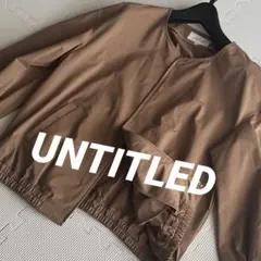 UNTITLED 薄手ジャケット 44