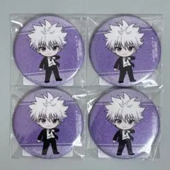 HUNTER×HUNTER　アニメイトフェア　75mmグリッター缶バッジ　キルア
