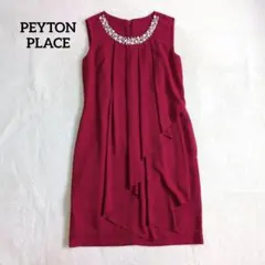 ペイトンプレイス　ワンピース　パーティードレス　結婚式　二次会　ビジュー付