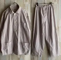 希少 vintage セットアップ ルームウェア レトロ 古着