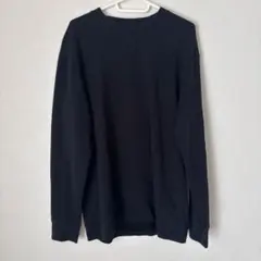 ユニクロUヒートテックシャツ　ブラック　Lサイズ