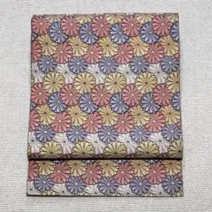 【E24】かわいい小花 名古屋帯