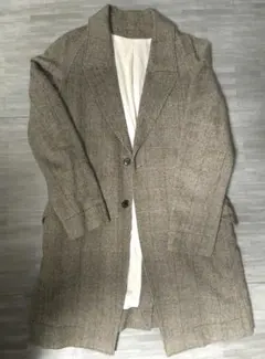 ITTY-BITTY ヘリンボーン柄 チェスターコート サイズ2