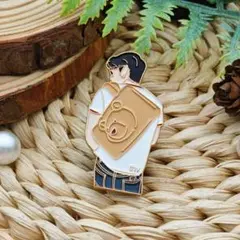 BTS テヒョン V くまさんバッグ ピンバッジ