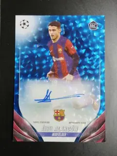 【世界99枚限定】topps アンヘル・アラルコン 直筆サイン auto FCB
