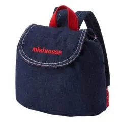 【新品・タグ付き】MIKIHOUSE デニムリュック