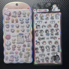 正規品(国内と韓国) スヌーピーコットンシール　ボンボンドロップシール