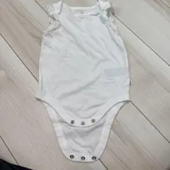 baby GAP ホワイトロンパース 6-12ヶ月