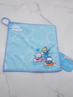 【海外限定 新品】ちいかわ MINISO プールパーティー ハンドタオル