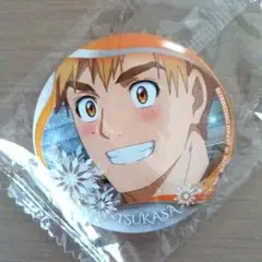 メダリスト司先生　缶バッチ　TSUKASA ピンバッジ 笑顔デザイン