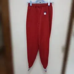 Marutaka レディース ジャージパンツ レッドLL