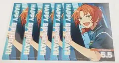 あんスタ アニメイトカフェ バースデーブロマイド5枚セット 月永レオ