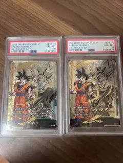 fb06-025 孫悟空 psa10 リーダー　2連番　セット fb06-025 孫悟空 psa10 リーダー 2連番 セット - メルカリ