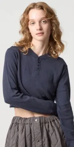 6（ROKU）THERMAL HENRY PULLOVER TOP　他1点　新品