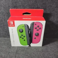 【純正品】Joy-Con(L)ネオングリーン/(R)ネオンピンク 任天堂