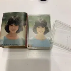 昭和レトロ　松田聖子　トランプ　カネボウ　ｋａｎｅｂｏ Yahoo!オークション - 昭和レトロ 松田聖子 カネボウ化粧品 聖子