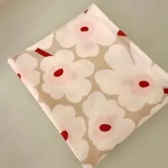 日本限定　マリメッコ　ミニウニッコ　ライトグレー、ピンク　72×40