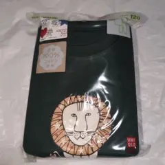 ユニクロ　パジャマ（長袖）　サイズ１２０　リサ・ラーソン緑