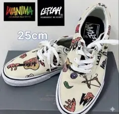 【激レア】WANIMA × LEFLAH 総柄 コラボスニーカー 25cm