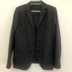 ナイスクラップ　ダークグレー スカートスーツ上下　美品