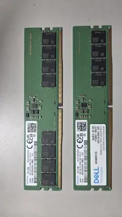 Samsung DDR5 32GB(16GB×2) メモリ セット