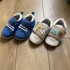 【新品】ベビーシューズ　14cm 2点セット