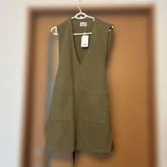 新品FREAK'S STORE カーキ Vネック ベスト