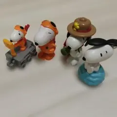 ハッピーセット　スヌーピー キャラクター 4体セット
