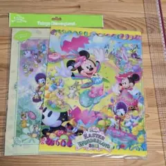 ディズニー　イースター　クリアファイル4枚セット