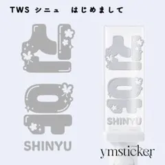 TWS [シニュ] ペンライトステッカー 反射 【はじめまして】