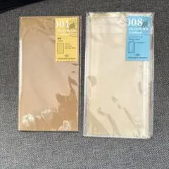 TRAVELER'S COMPANY レギュラーサイズ 横罫 ジッパーケース