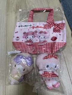 サンリオ　マイスウィートピアノ　マスコット　ランチトート