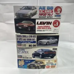 トミカリミテッドヴィンテージNEO トヨタカローラレビン3台セット