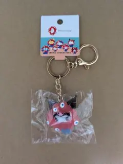万博 サンリオ×ミャクミャク クロミ クリア キーホルダー