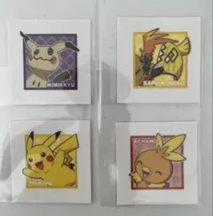 ポケモンパン シール　パウンドケーキ　　10弾　ミミッキュ　ピカチュウ