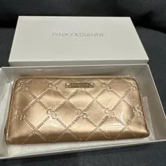 PINKY&DIANNE ゴールド 長財布