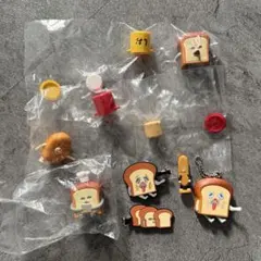 パンどろぼう フィギュア ヘアピン バスボム キーホルダー 計7点