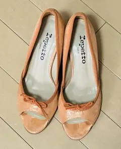 Repetto 箱あり　パンプス V462TOD 36 オレンジ　オープントウのサムネイル