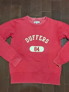 The DUFFER of St.GEORGEヴィンテージライクスウェット 赤Ｍ