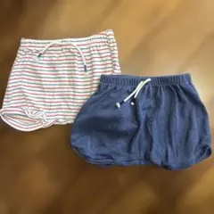 H&M オーガニックコットン パンツ 2枚セット EUR 62