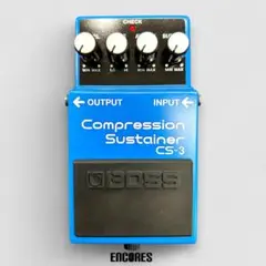 BOSS CS-1 銀ネジ 動作品 コンプ サスティナー comp mxr BOSS 【銀ネジ】BOSS CS-1 Compression Sustainer（ビンテージ