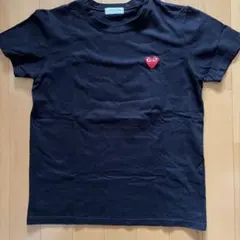 CHECKMADE STYLE 半袖Tシャツ ブラック ハートワッペン