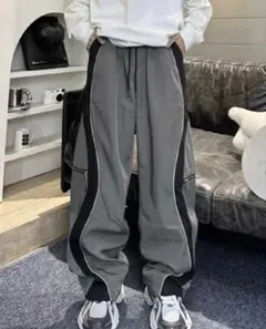 カーブライン　イージーパンツ　ワイドパンツ　バルーン　ストリート　トラックパンツ