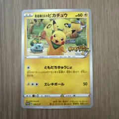 救助隊DXのピカチュウ：ゲオ限定プロモカード キャンペーン PROMO S-P